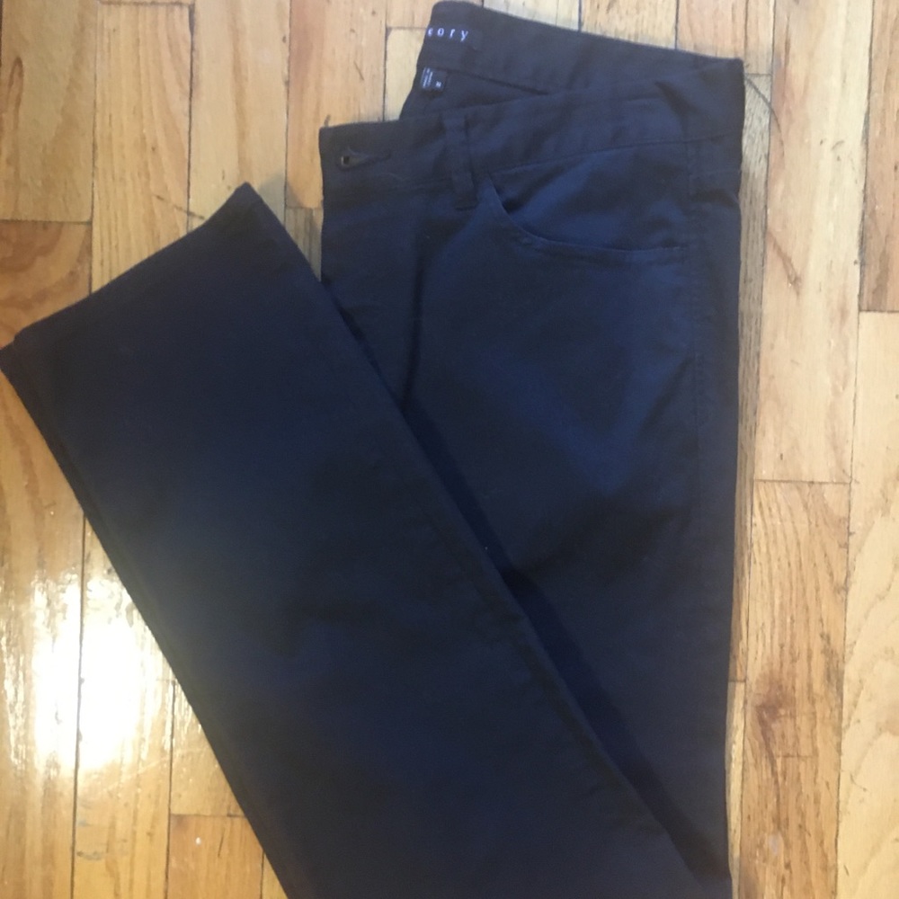 Theory Haydin Editor pant. Black SZ 32